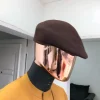 A brown Kangol Mens Fashion Hats