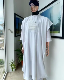 A Celestial White, Jakan Design Agbada
