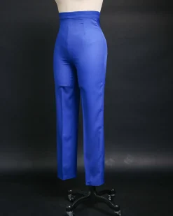 A Cobalt Blue, Shawl Lapel Suit.
