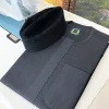 A Dark Grey Kaftan with wide Flap, Patch Pocket Kaftan