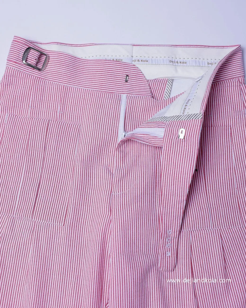 A double front pocket Gurkha pant Trousers