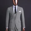 A Houndstooth Check Business Suit.