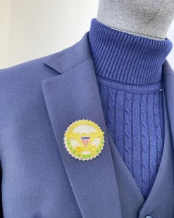 A Navy Blue Bespoke “Peaky Blinders” Notch Lapel Suit