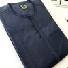 A Navy Blue Front flap Traditional African Kaftan Native