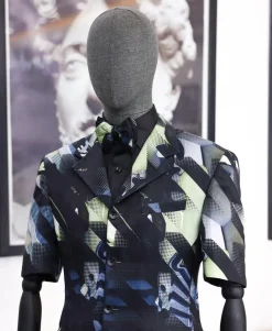 A “redeemer” 3d printed short sleeve safari suit