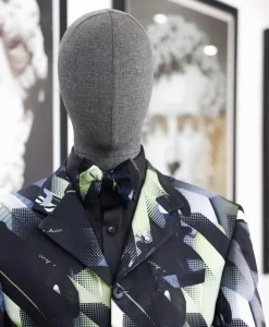 A “redeemer” 3d printed short sleeve safari suit