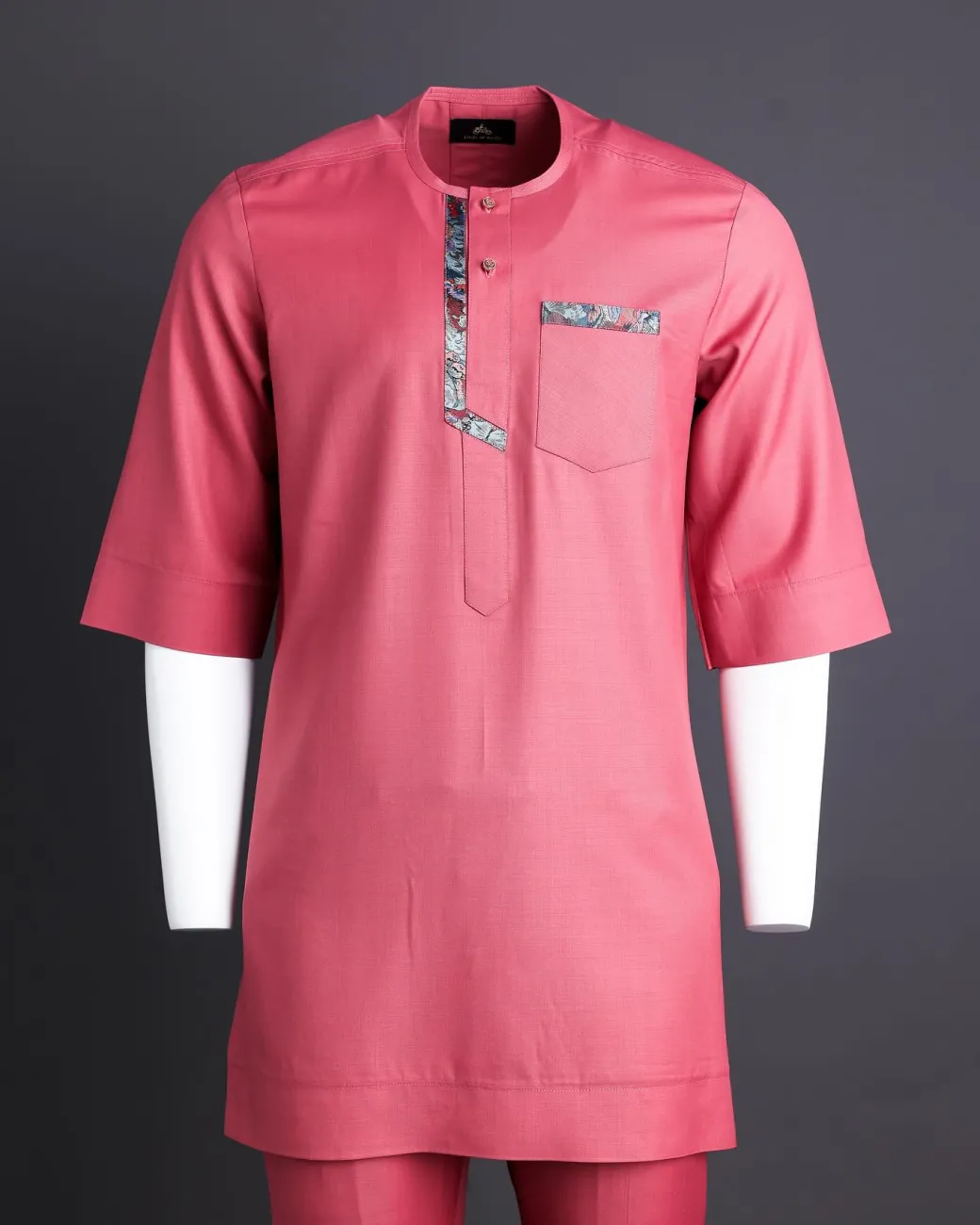 A Rogue Pink, Paisley Mix Kaftan.