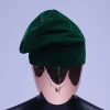 A sacramento green velvet Yoruba traditional hat/Fila.