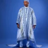 A Skye Blue, “Mansa” Spiral And Basket, Front Cut With Tail Embroidery Details Tagbada