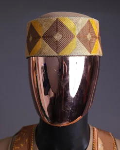 A Tortilla Brown, Night Walker Embroidery Details Hat