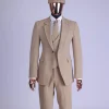 A Tortilla Brown “Peaky Blinders” Seer Sucker Fabric, Knitted, Notch Lapel Suit