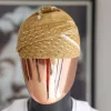 A Tortilla Brown Yoruba Traditional African Hat Or Fila