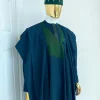 An Emerald Green Jakan embroidery Agbada