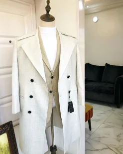 An Ivory White “No Longer At Ease” Suit