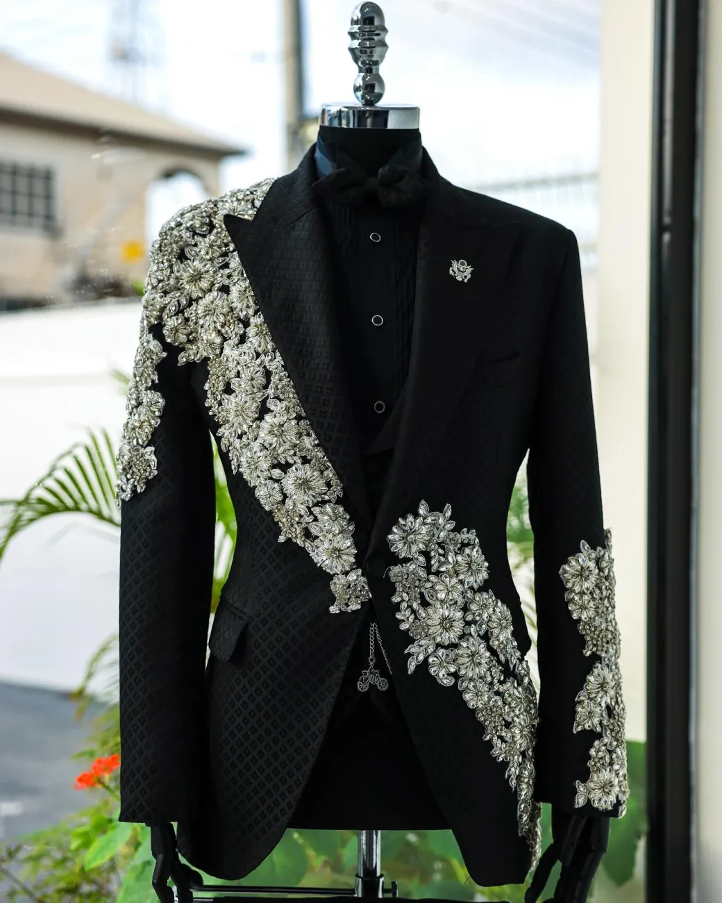 The Black Altered Suit