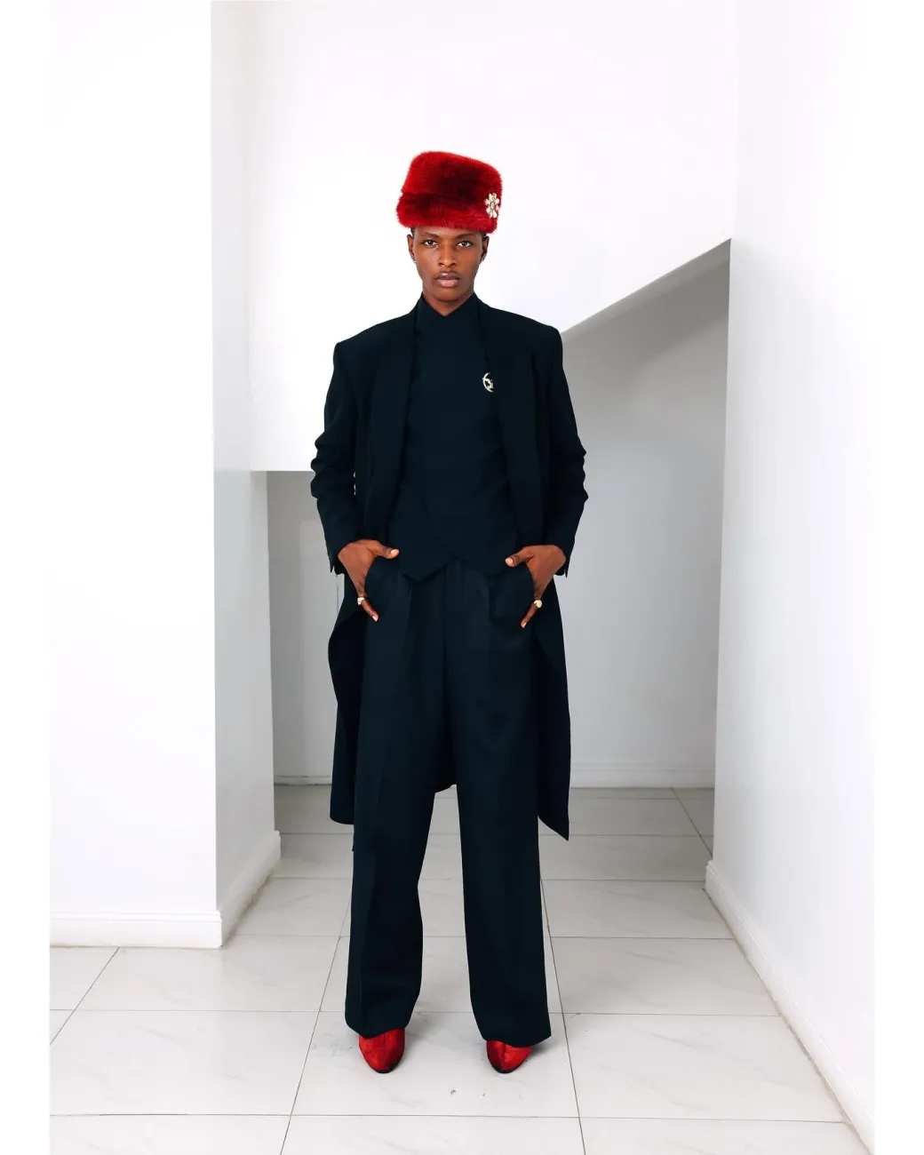 The Black “Mafo” Suit.