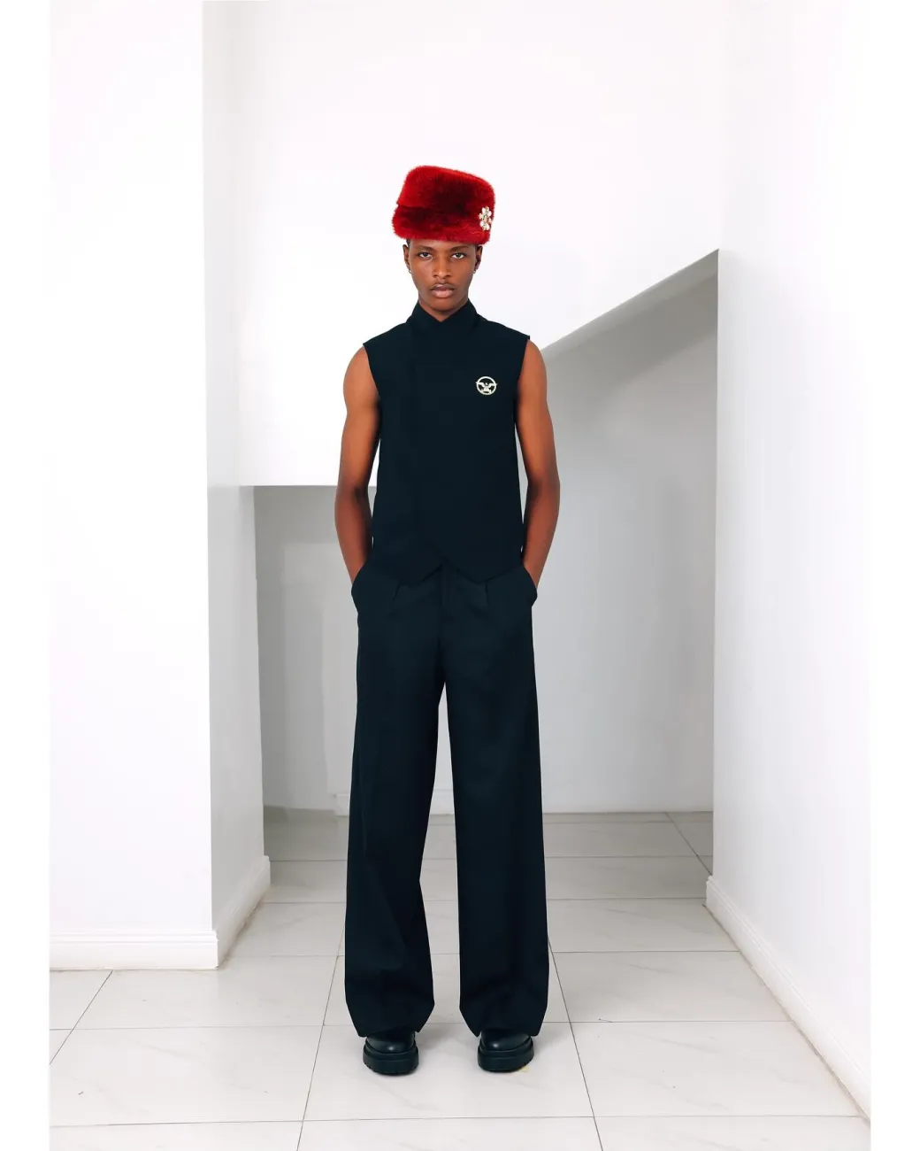 The Black “Mafo” Suit.