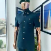 The “coup d’é·tat” Sacramento green vintage “Havana” French safari suit