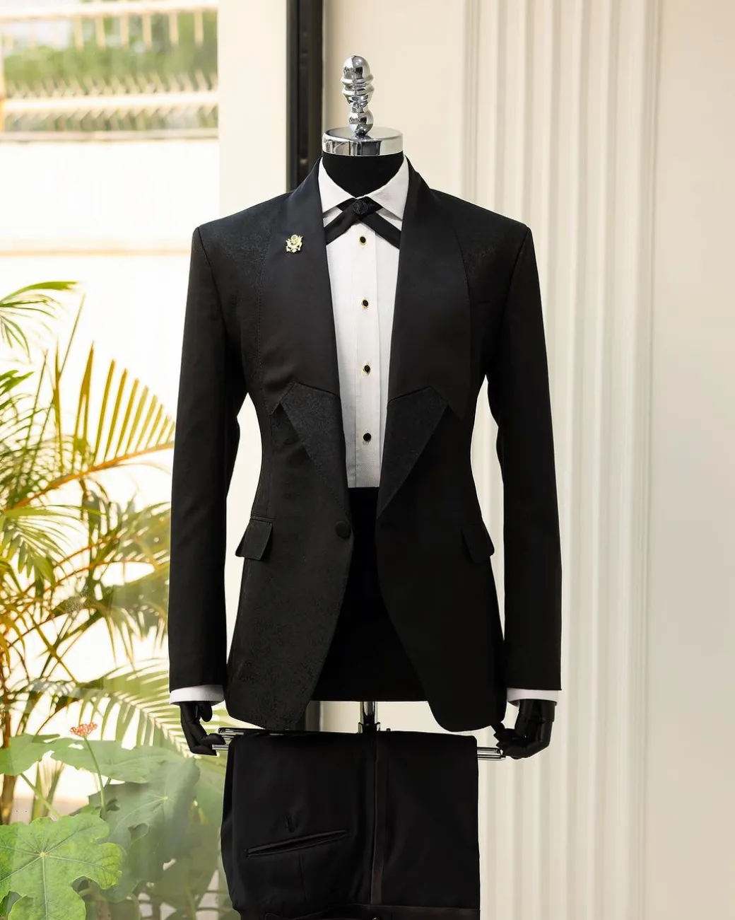 The Inverted Peak Tuxedo Suit