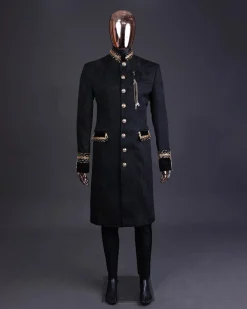The “Prince of Persia” black ceremonial trench suit