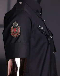 The reloaded vintage black “Havana” French safari shirt