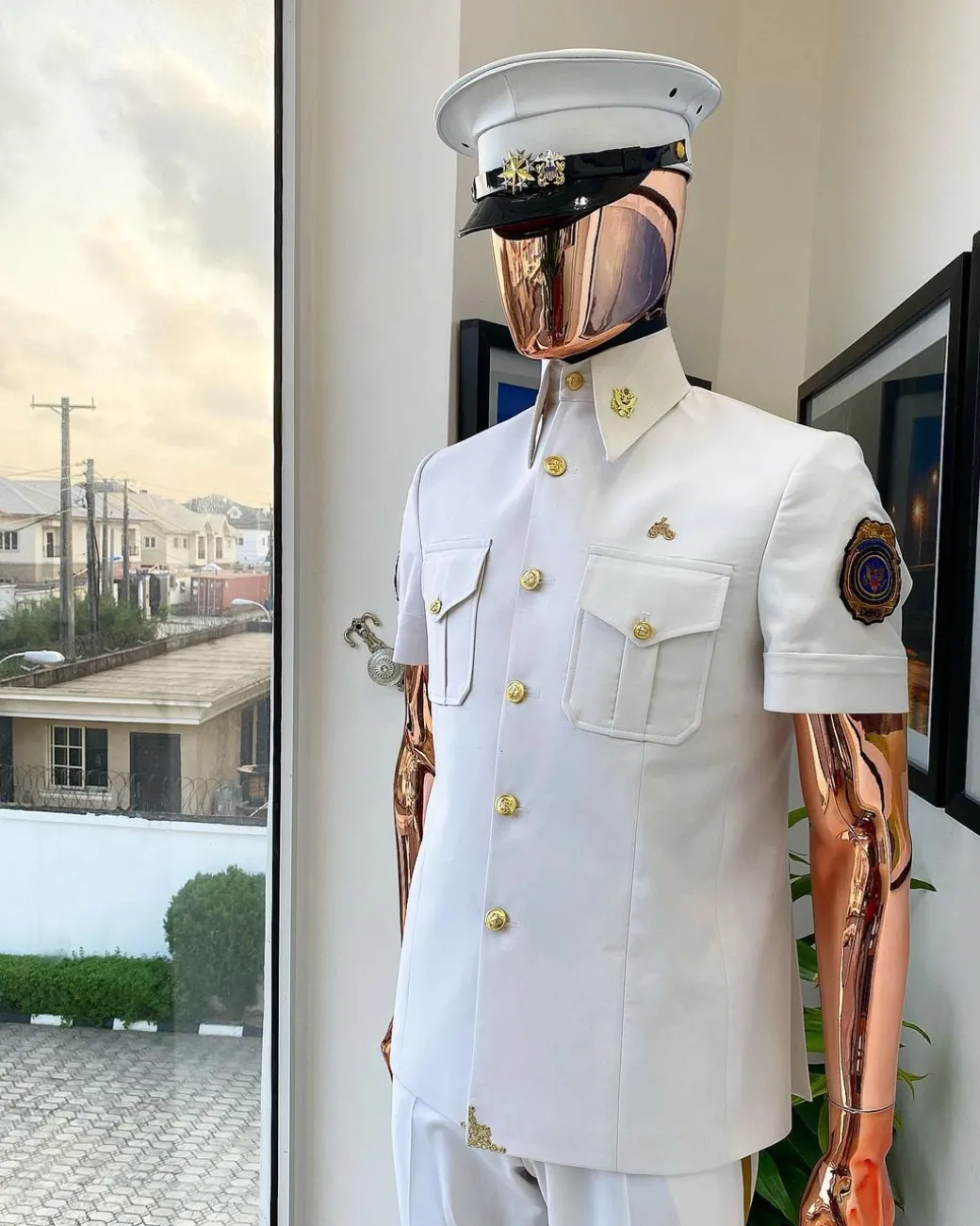 The Snow White “Pearl Harbor” Vintage “Havana” French Safari Suit